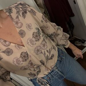 Astr the label willow floral bodysuit